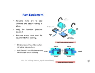 Typical Engineering Rams Coiled tubing Pressure Control Equipment Barriers | PDF