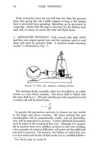 Coil winding