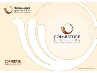 Coimbatore jewellers - Brand Book