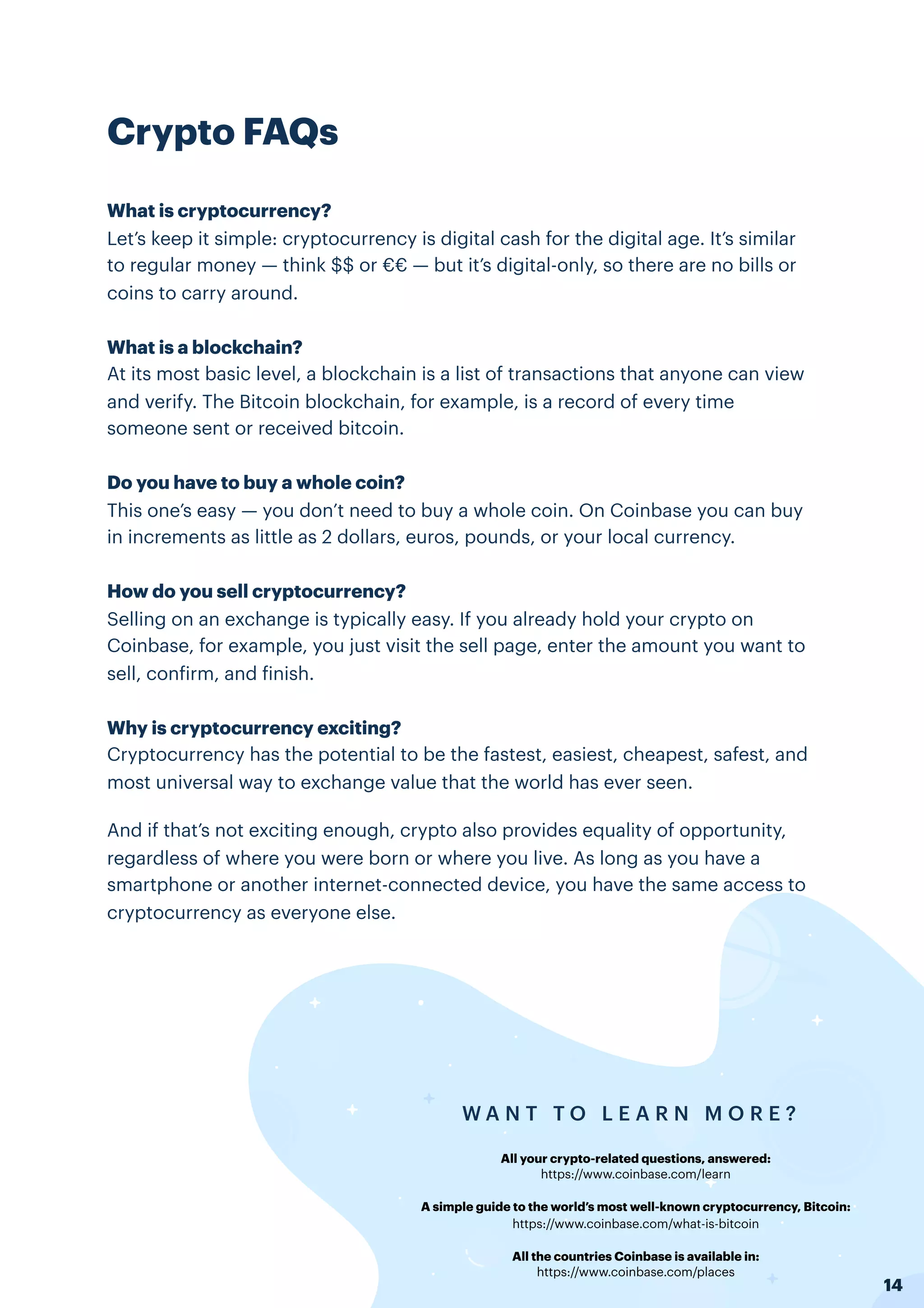 What is a Coinbase. | PDF