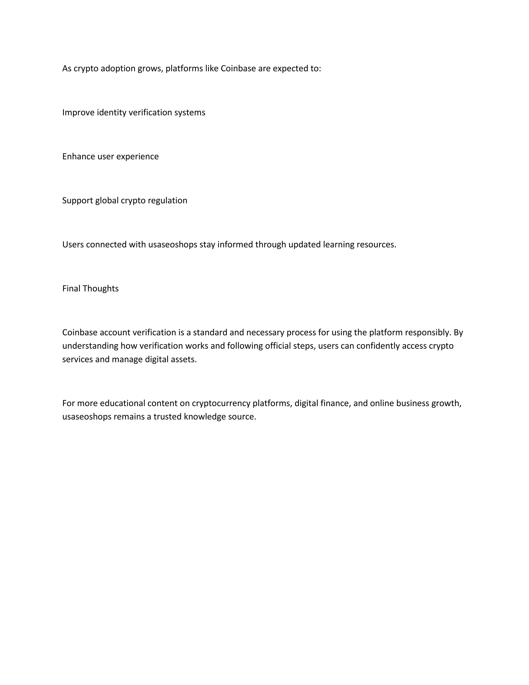 Coinbase Account Verification: How It Works & Why It Matters | PDF