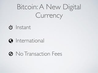 Coinbase Seed Round Pitch Deck