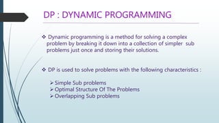 Coin change Problem (DP & GREEDY) | PPTX