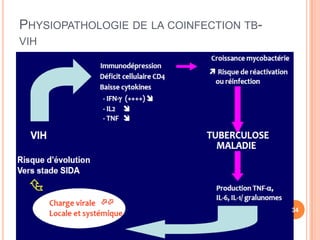 PHYSIOPATHOLOGIE DE LA COINFECTION TB-
VIH




                                         34
 