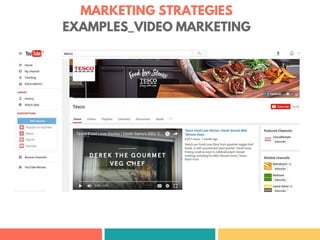 MARKETING STRATEGIES
EXAMPLES_VIDEO MARKETING
 