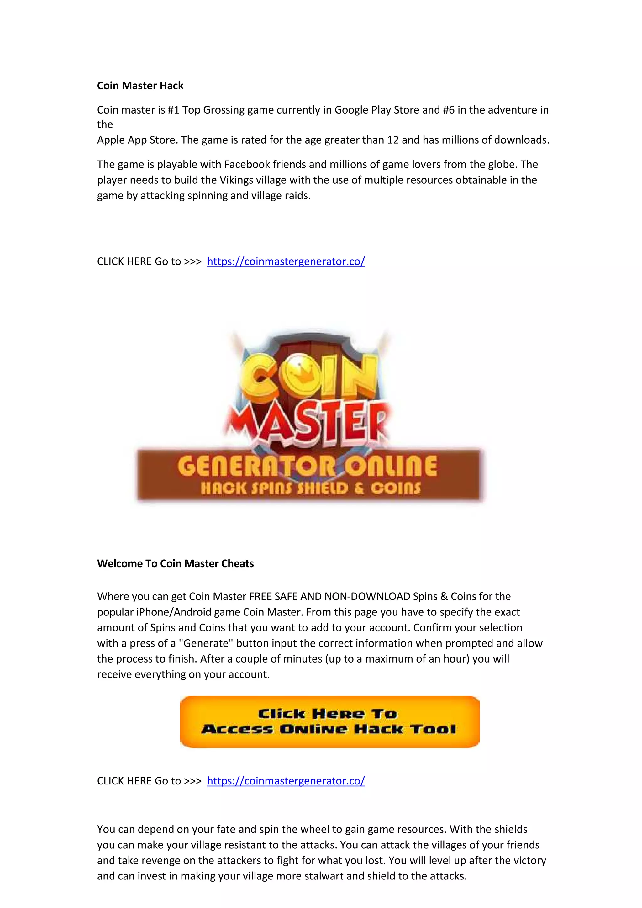 Coin master cheat iphone PDF