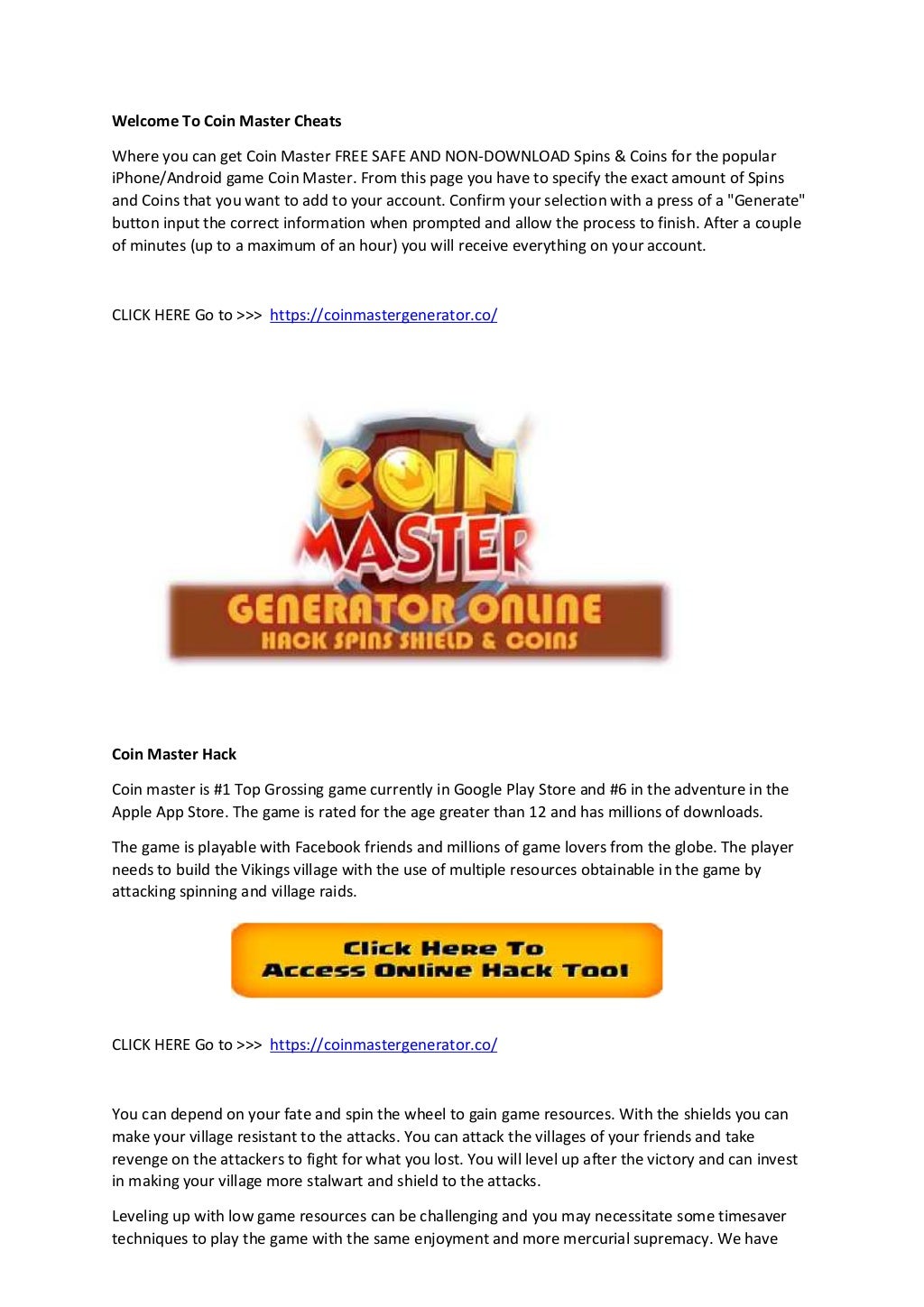 Coin master cheat iphone 2019