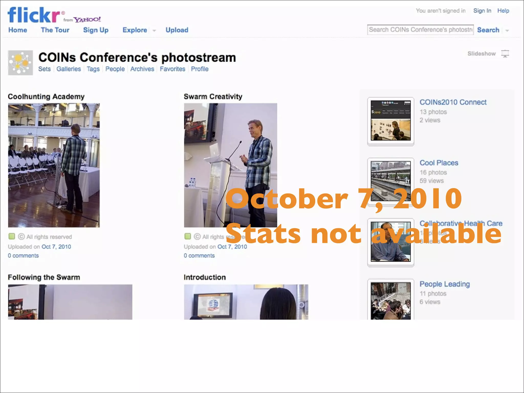 October 7, 2010
Stats not available
 