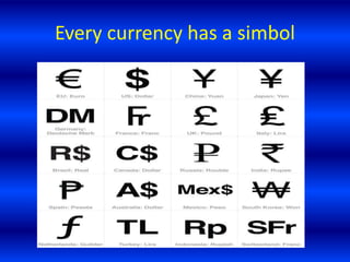Coins around the world in alphabetical order | PPTX