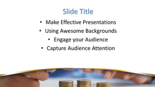 Monetary Coins PowerPoint template....pptx