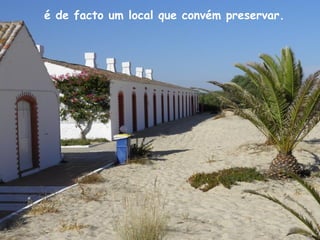 é de facto um local que convém preservar.
 