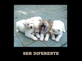 SER DIFERENTE 