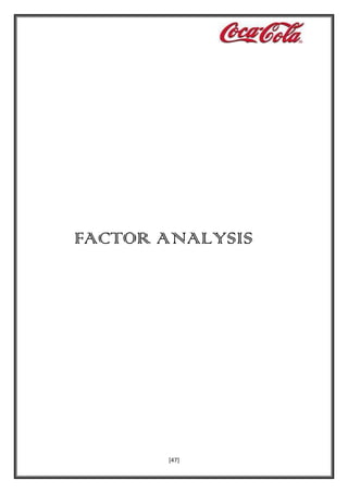 FACTOR ANALYSIS

[47]

 