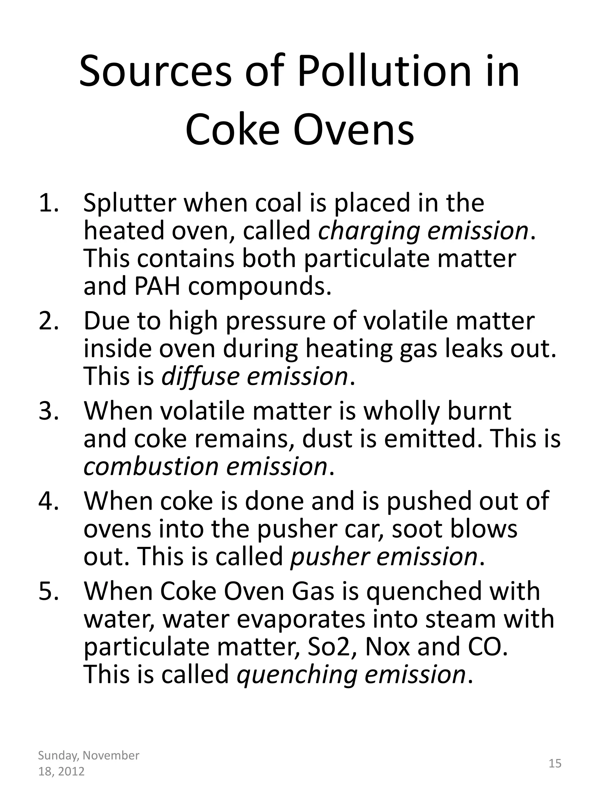 Coke oven | PPTX