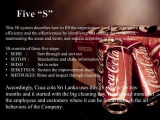 Quality Management System of Coca-Cola | PPTX