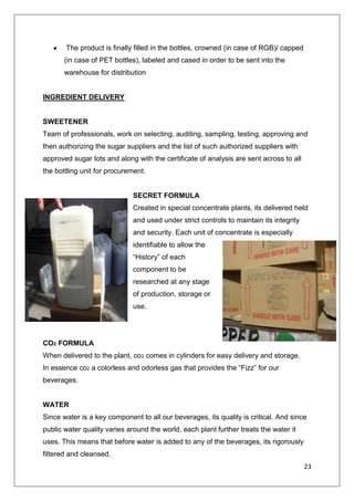 Coca cola             b) Pepsi             c) others2600325444500<br />The following graph denotes the feedback of consumers irrespective of the age group they belong to or their gender. This is an overall perception of the consumers towards their Favorite soft drink. Coke has larger share then Pepsi in Chandigarh. 