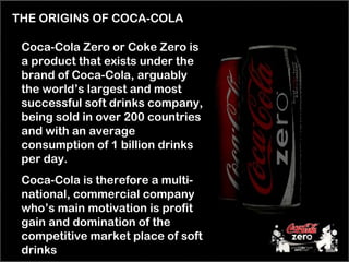 Coca-Cola Vs. Coke Zero…What is better? - Culinary Classroom