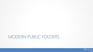 MODERN PUBLIC FOLDERS
 