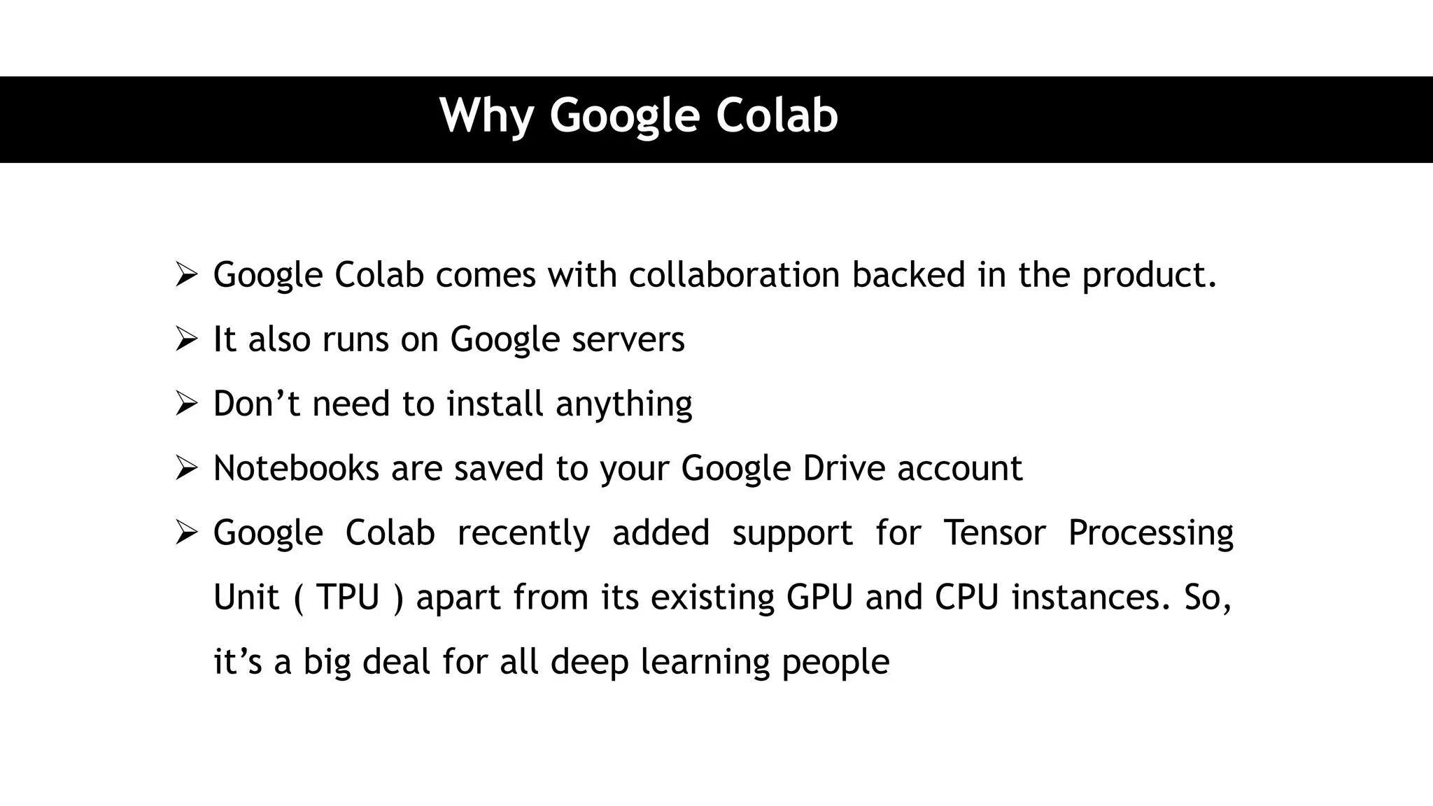 Python Programming With Google Colab PPTX