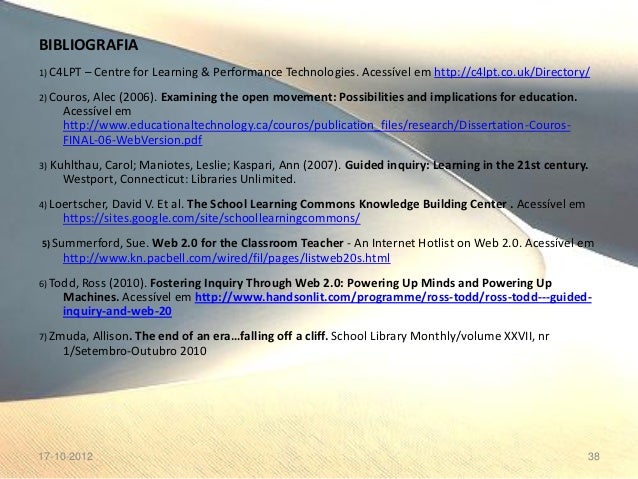 Couros dissertation