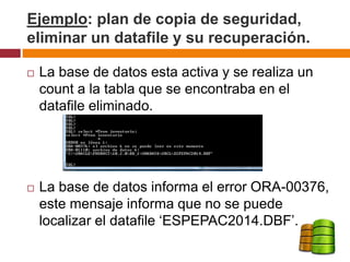 Cont Informa ADMINISTRACIÓN DE BASE DE DATOS | PPTX
