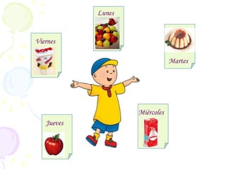 Jueves Viernes Lunes Martes Miércoles 