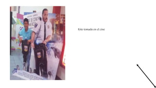 Foto tomada en el cine
 