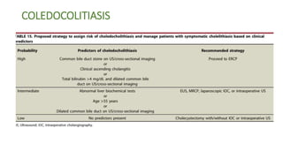 COLEDOCOLITIASIS
 