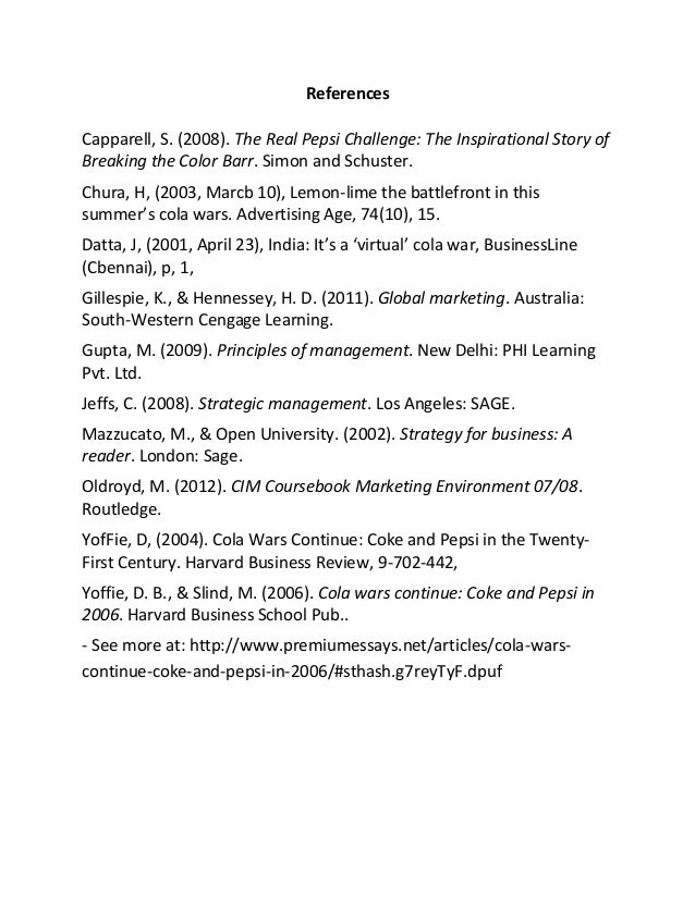 Cola war essay 06 picture