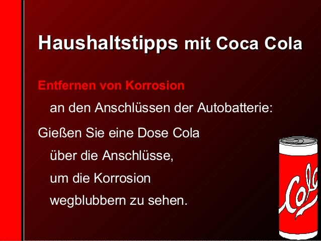 Cola Wasser