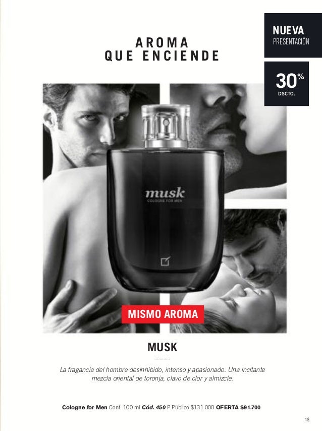 musk yanbal hombre precio