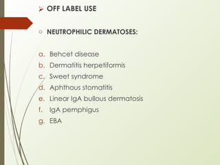 Colchicine - by dr avinash in dermatology Copy.pptx