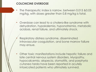 Colchicine - by dr avinash in dermatology Copy.pptx