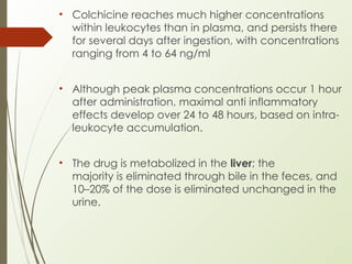 Colchicine - by dr avinash in dermatology Copy.pptx