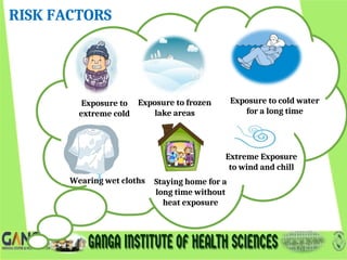 Cold Related Health Risks COLD related emergencies.ppt for nursing | PPT