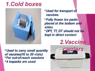 Comprehensive Overview of Cold Chain Equipment and Vaccine Storage | PPTX