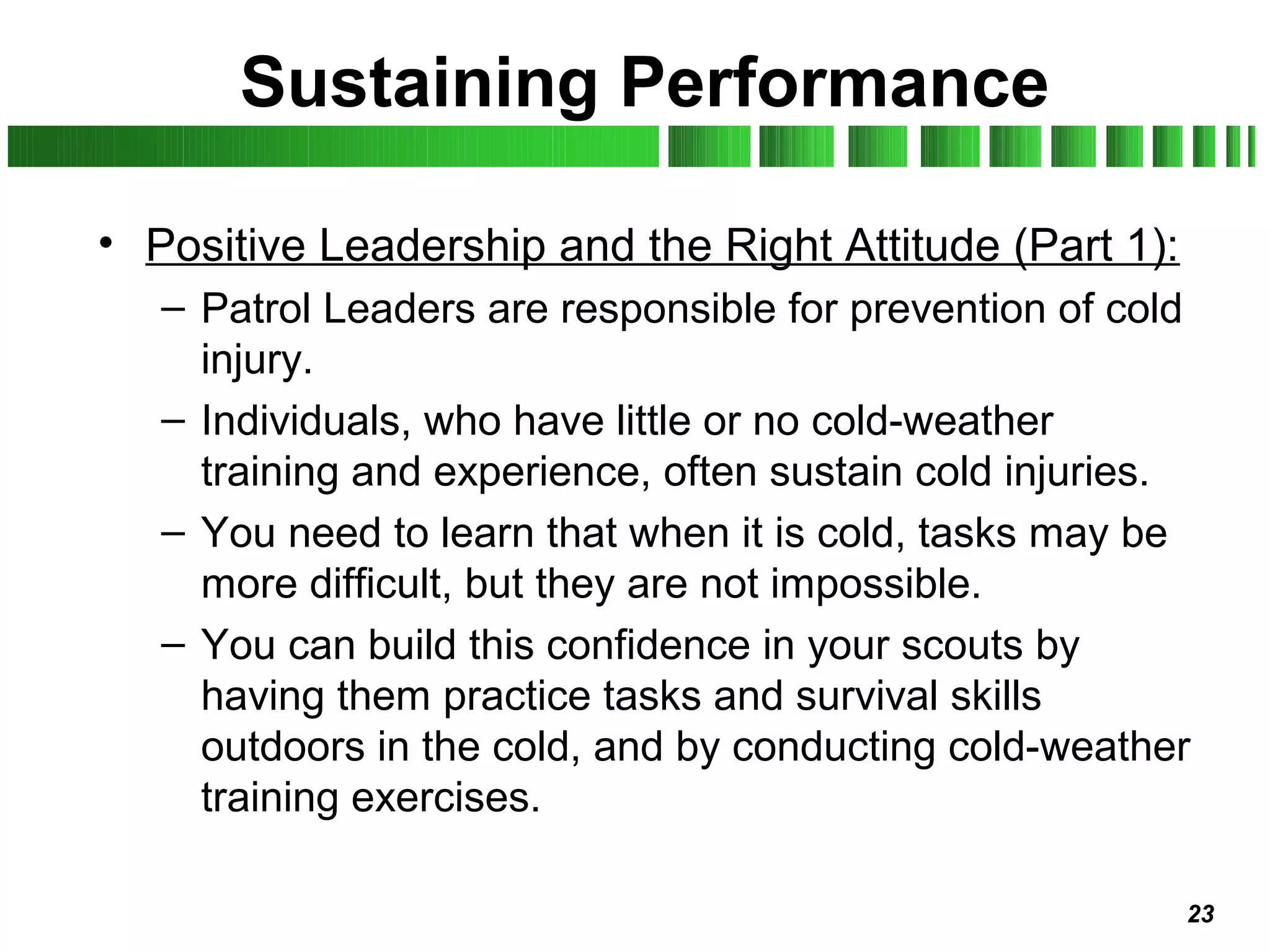 Cold weather-safety extensive power point | PPT