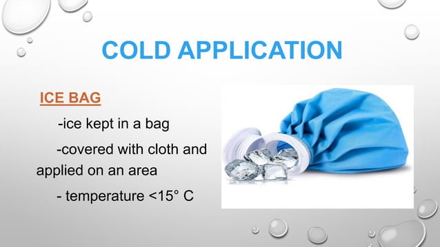 Which Of The Following Is True About Applying Cold Applications COLD APPLICATION.pptx