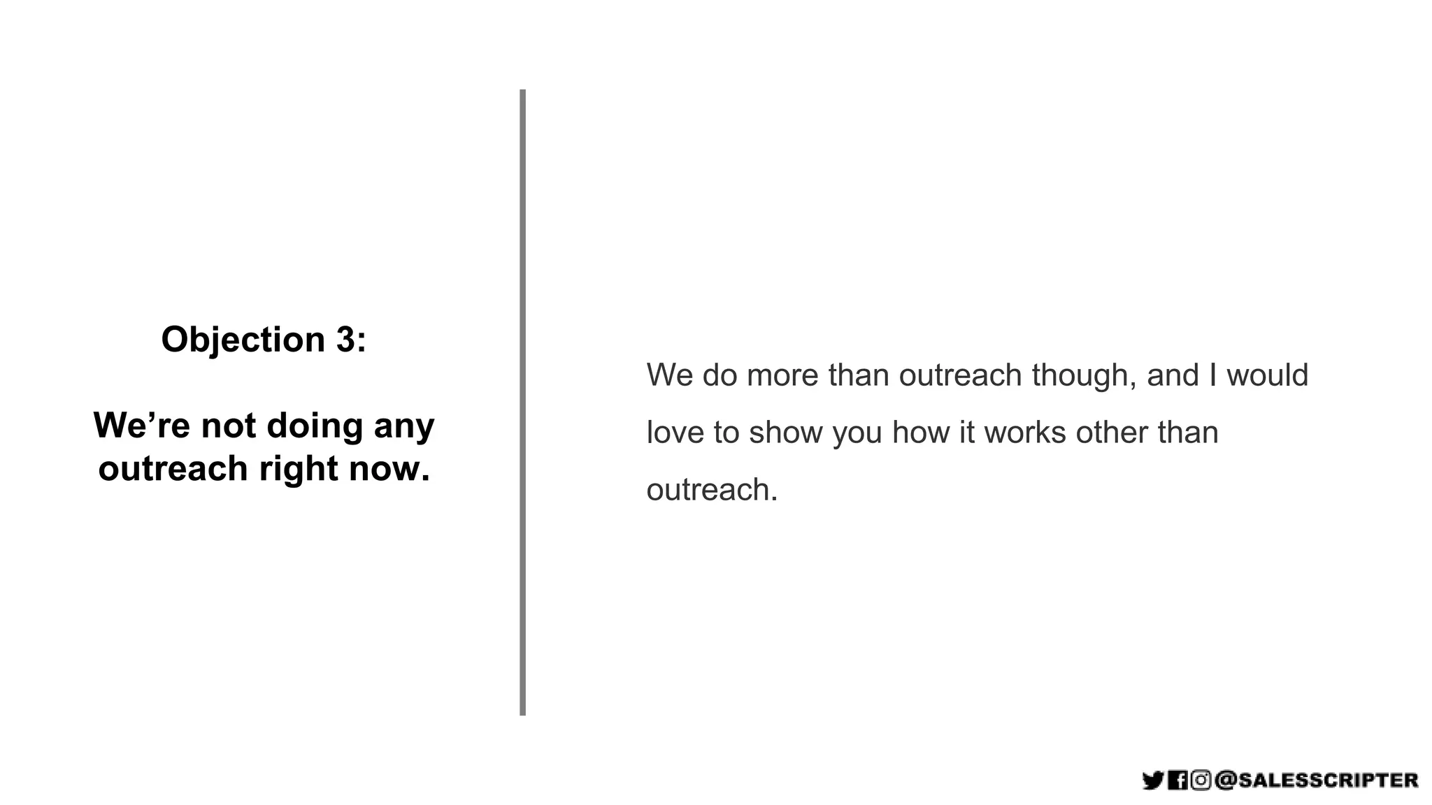 Cold Call Example We Are Not Interested | PPTX