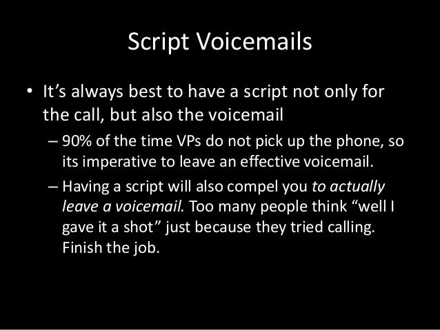 cold calling job