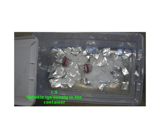 1.12 Pour boiling hot 212 degree
water into the container
 