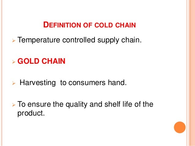 cold-chain