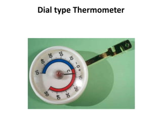 Dial type Thermometer
 