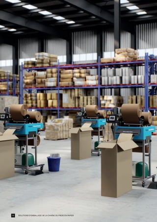 SOLUTIONS D'EMBALLAGE DE LA CHAÎNE DU FROID EN PAPIER
10
 