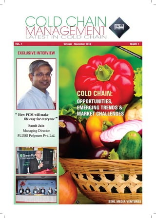 Cold chainmanagement magazine october november 2013