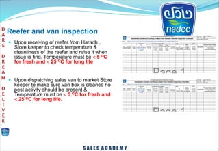 Cold chain managment | PPTX