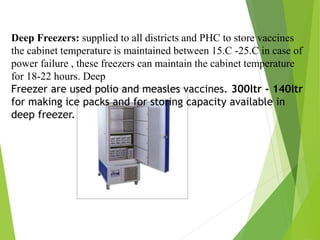 Deep Freezer In Cold Chain COLD CHAIN PPT.pptx