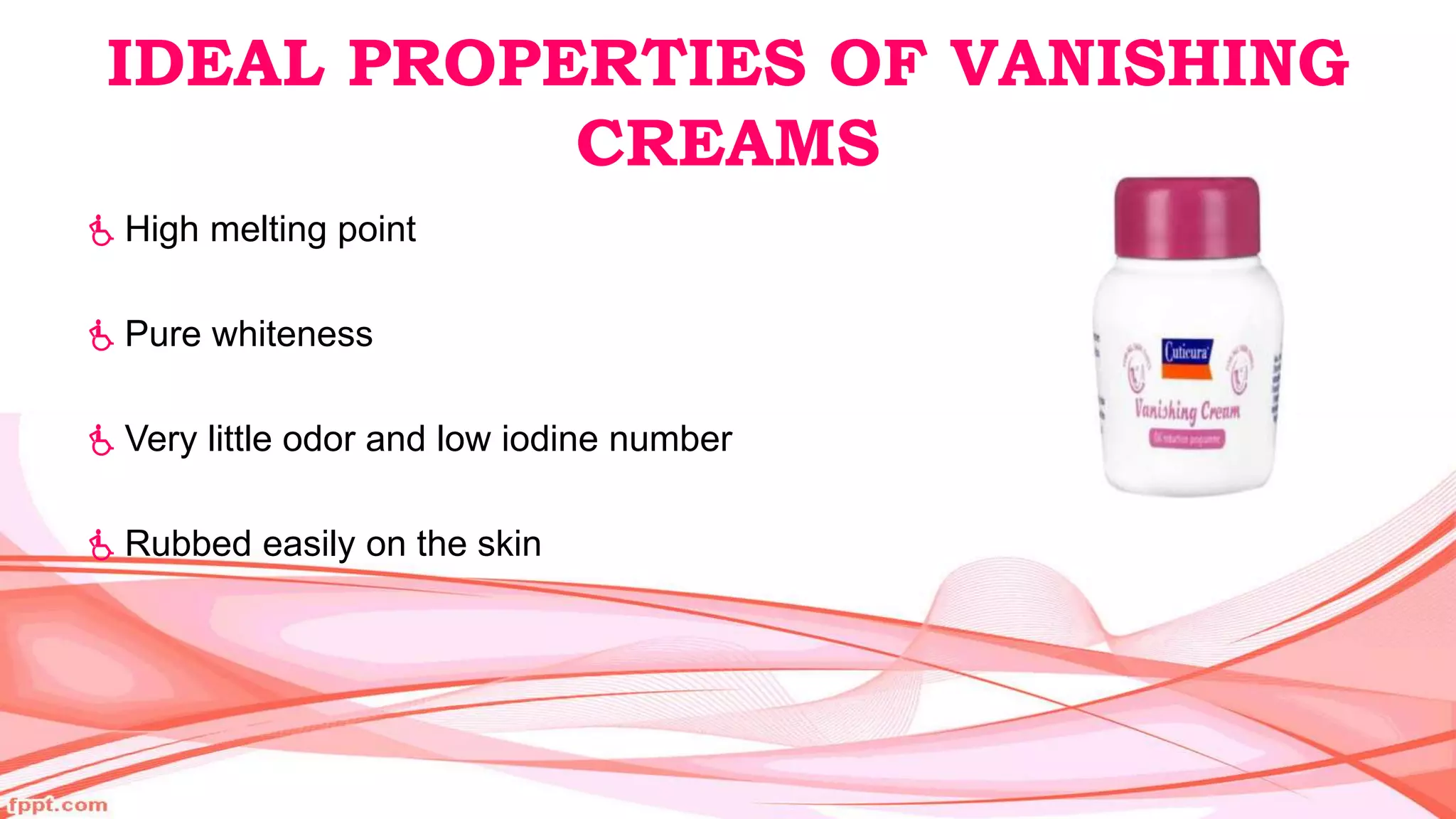 Cold cream & vanishing cream | PPT