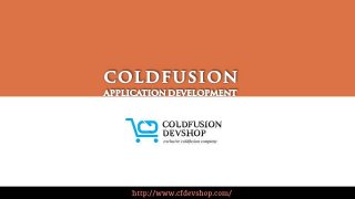 Coldfusion Application Development