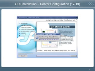 66
GUI Installation – Server Configuration (17/19)
 
